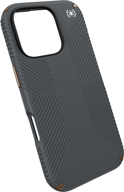 Speck Presidio2 Grip - Soft case - Armor Cloud technologie - Grijs