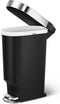 Simplehuman Prullenbak Slim - 40 l - Pedaalemmer - Zwart