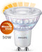 Philips LED Spot - 50 W - GU10 - Dimbaar warmwit licht