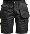 Jobman Practical 2722 Korte Werkbroek Holsterpockets - Mannen - Zwart - 50