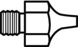 Weller DS 111 Soldeer zuigmond Grootte soldeerpunt 0.7 mm Lengte soldeerpunt: 18 mm Inhoud: 1 stuk(s)