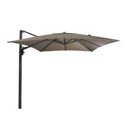 Virgo Up - Zweefparasol - 3x3 meter - Grijs