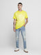 ONLY & SONS PIMMIT SS T-shirt - Katoen - Blazing Yellow - Maat L