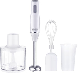 Adler AD 4620 - Staafmixer met hakmolen en RVS voet - 800W