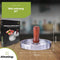 HI NATURE™ Burgermakers - Professionele Hamburgerpers - Smash Burger - Ø11,6 cm - Zilver