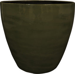 Ter Steege Bloempot Metaal Groen-Mos Groen D 25 cm H 23 cm