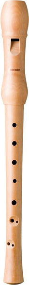 Hohner B9565 Musica Sopran Blockfluit Deutsch, eenvoudig, Birnbaum nat - Sopraan blokfluit (Duitse boring)