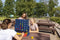 Giga 4 op een rij - Educatief spel - Houten speelbord met 36 schijven