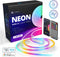 LIDEKA - LED Strip 3 Meter - NEON RGBIC met Afstandsbediening - IP68 - Gaming Lichtstrip met App