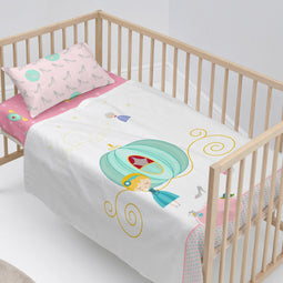 Happy Friday Sheet set 2 pieces Pumpkin 120x180 cm (Cot bed) Multicolor