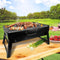 Draagbare opvouwbare grill met rooster en rooster Maestro MR-1010