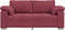 vidaXL - Ligzetel - Sofa - Wijnrood - 140 - cm - Stof