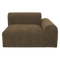 Urban Nature Culture Tao - Modular seater - Hoogwaardige polyester - Bruin - 120 * 100 * 74 cm