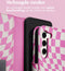 iMoshion Hoesje Geschikt voor Samsung Galaxy S23 Hoesje Met Pasjeshouder - iMoshion Design Bookcase smartphone - Roze / Retro Pink