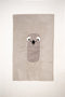 Deken Crochetts Deken Grijs Koala 85 x 145 x 2 cm