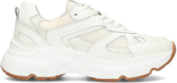 PS Poelman TOKIO - Dames sneakers - Vetersluiting - Wit