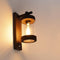TRIO SAMBESI - Wandlamp - Bewegingssensor - Roestbruin - IP44