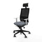 Bureaustoel met hoofdsteun Piqueras y Crespo 4B066G1 Grijs