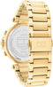 Tommy Hilfiger TH1782703 EMILY Dames Horloge - Mineraalglas - Staal - Goudkleurig - 38 mm breed - Quartz - Vouw/Vlindersluiting - 5 ATM (douchen)