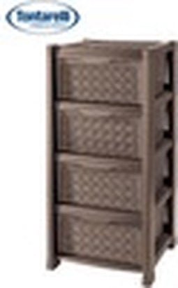 Ladenkast Tontarelli Plastic 4 lades (38,5 x 39 x 82,5 cm)