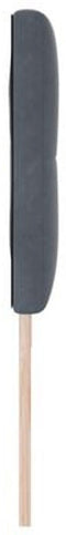 vidaXL - Hoofdbord - met - knopen - - - Donkergrijs - - - 180 - cm - - - Velours