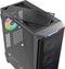 Nfortec Krater X - ATX Semi-toren doos - RGB Verlichting - Zwart