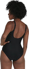 Speedo Shaping Brigitte - 1 Piece Sportbadpak - Uitneembare pads - Zwart - Maat 42