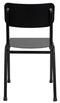 Zuiver Back To School Tuinstoel - Zwart - Set van 2