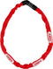 ABUS Kettingslot 4804C/75 - Ketting 4mm - 75cm - Rood