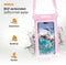 Drivv. Luxe Waterdicht Telefoonhoesje - Drijvend - Dubbele Klipsluiting - Tot 6.8 inch - Roze