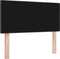 vidaXL - Hoofdbord - Met - Knopen - Donkerbruin - 90 - cm - Stof
