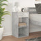 vidaXL - Nachtkastje - met - lade - 35x34x66,5 - cm - betongrijs
