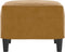 vidaXL - Voetenbank - 60x50x41 - cm - fluweel - bruin