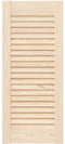 vidaXL - Kastdeuren - met - lamellen - 4 - st - 69x29,5 - cm - massief - grenenhout