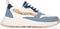 POSH by Poelman CHARLIE - Dames sneakers - Chunky zool 4 cm - Blauw (38)
