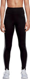 adidas Design 2 Move 3-Stripes - Dames Legging - Hoge taille Climalite - Zwart/Wit