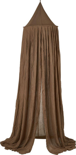 Meyco klamboe - veilig voor wieg ledikant peuterbed - wasbaar - Chocolate