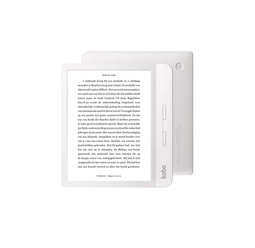 Rakuten Kobo Libra H2O - E-Reader - 7 inch - 8 GB - Wit
