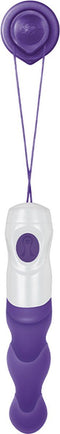 Waterproof anaalvibrator met ophanglus
