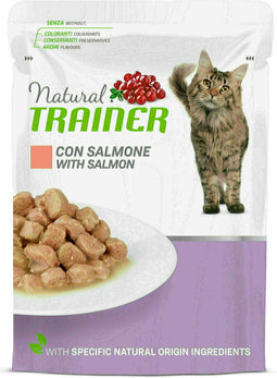 Natural Trainer - Kat Mature Salmon Pouch 12 x 85 gram