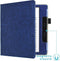 iMoshion Ereader Cover / Hoesje Geschikt voor Amazon Kindle Oasis 3 - iMoshion Vegan Leather Bookcase - Donkerblauw