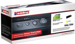 Edding EDD-2198 - Toner - Vervangt HP 201A (CF402A) - Geel (1400 bladzijden)