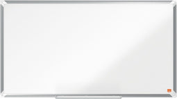 Nobo Premium Plus Widescreen Magnetisch Whiteboard Staal - Met Pennengoot - Inclusief Whiteboard Marker - 890x500mm