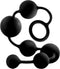 Anal Adventures Platinum - Siliconen Anaal Kralen - Large
