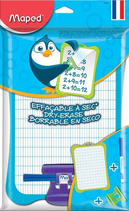 Whitebord + toebehoren - assorti kleuren