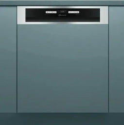 Bauknecht BBO3O539PLGT - Half Geïntegreerde Vaatwasser - 39 dB - Grijs