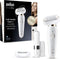 Braun Silk-épil 9 Flex 9005 - Epilator - 40 pincetten - Goud Wit