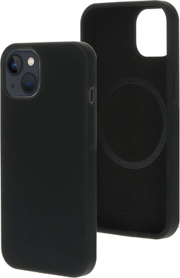 Mobiparts iPhone 13 - Silicone Cover - MagSafe geschikt - Zwart