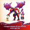 LEGO® NINJAGO® Bliksemtand Draak van Chaos - Bouwset met 6 minifiguren - Verstelbare draak (668 stuks)