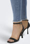 ONLY ONLBLUSH MID SK ANK RAW REA333NOOS - Dames Jeans - Maat L/30 - Denim met stretch